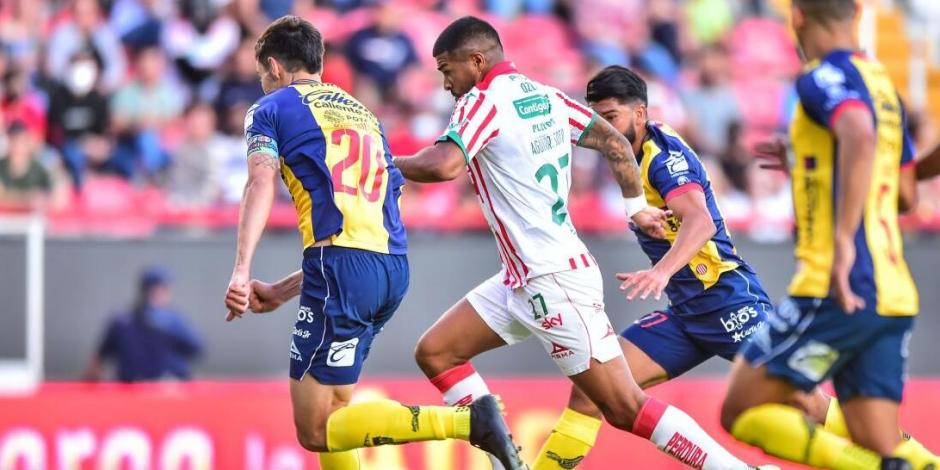 Necaxa superó 4-2 al Atlético de San Luis en la Fecha 14 del pasado Torneo Clausura 2022 de la Liga MX.