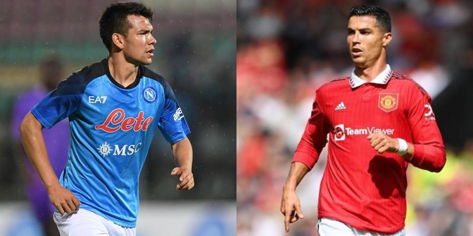 El Manchester United estaría preparando un intercambio entre Cristiano Ronaldo e Hirving Lozano