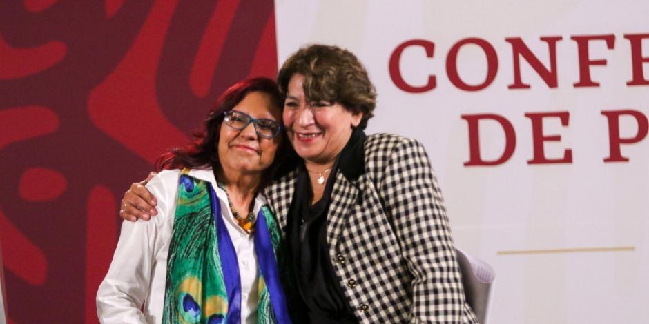 Leticia Ramírez y Delfina Gómez