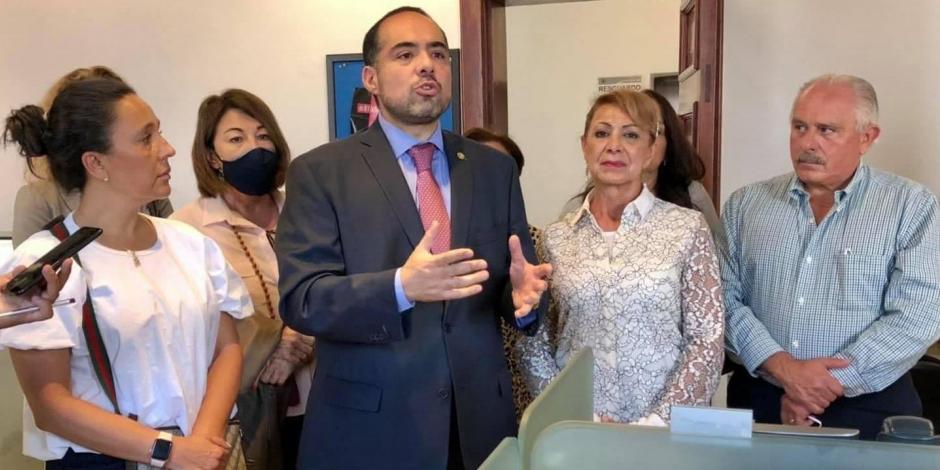 El diputado del PAN, Gonzalo Espina Miranda, propone imponer 10 años de prisión a quienes cometan el delito de despojo en la Ciudad de México