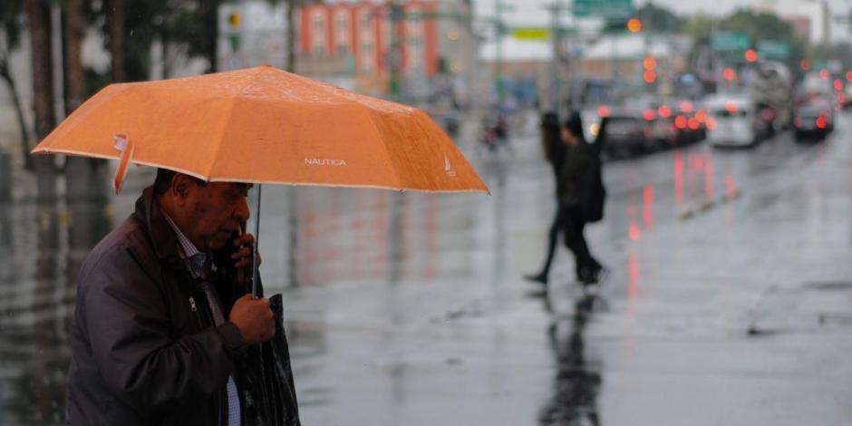 Secretaría de Gestión Integral de Riesgos y Protección Civil de la Ciudad de México prevé lluvias fuertes para este día