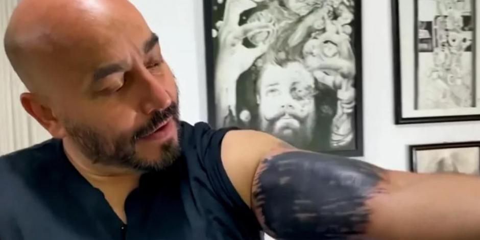 Lupillo Rivera ya analiza cómo volver a modificarse el tatuaje de Belinda