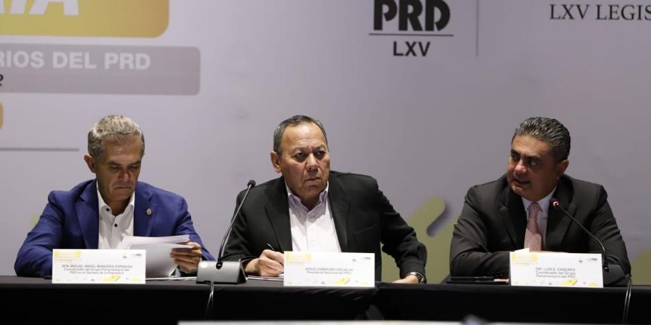 El PRD señaló que tendrán mesas y grupos de trabajo para trabajar en las reformas políticas. 