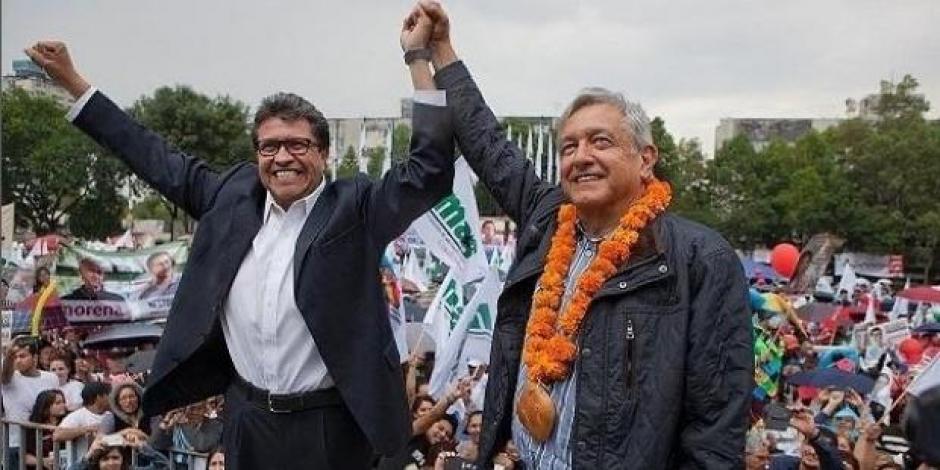 Ricardo Monreal, coordinador de Morena en el Senado de la República, señala que el Presidente Andrés Manuel López Obrador reconoció su derecho a participar en la carrera presidencial 