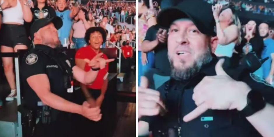 Policía baila y saca el perreo en concierto de Daddy Yankee (VIDEO)