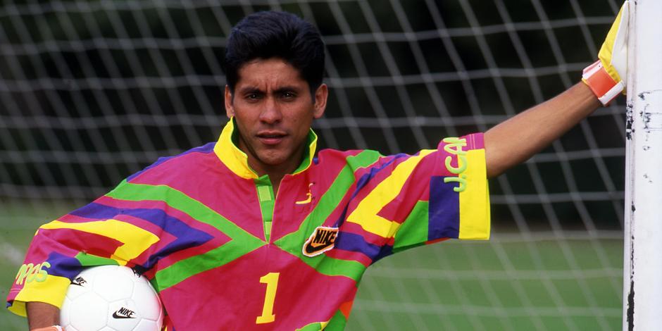 Jorge Campos es una de las leyenda de la Selección Mexicana.