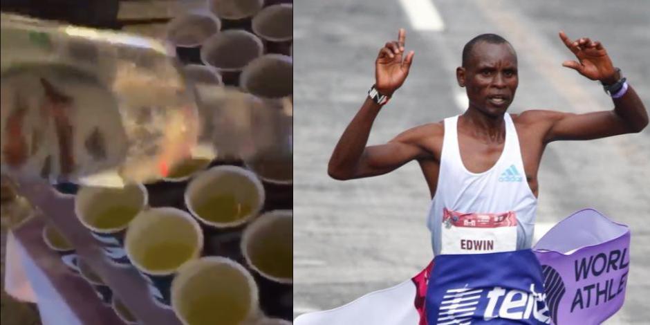Edwin Kiprop, de Kenia, primer lugar en la categoría varonil del Maratón CMDX 2022