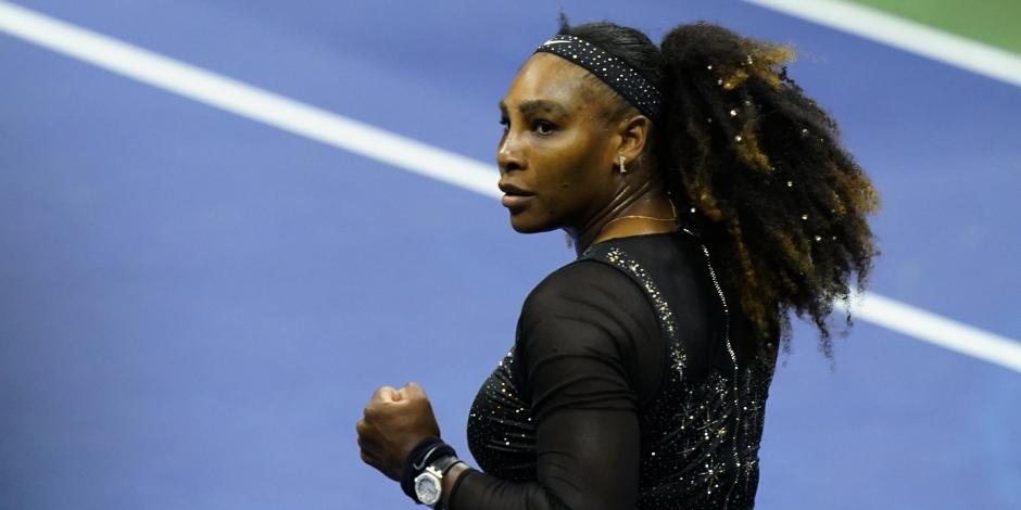 Serena Williams en la Segunda Ronda del US Open 2022.