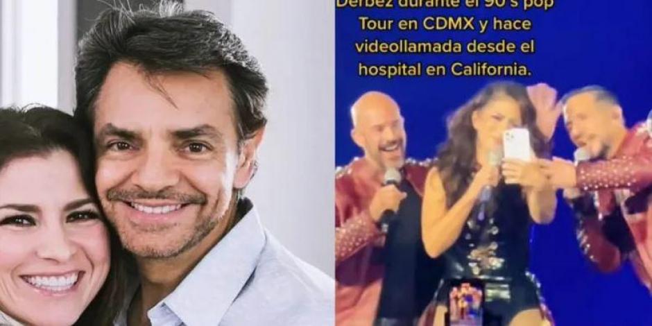 Alessandra Rosaldo canta "Las mañanitas" a Eugenio Derbez por llamada desde el 90’s Pop Tour (VIDEO)