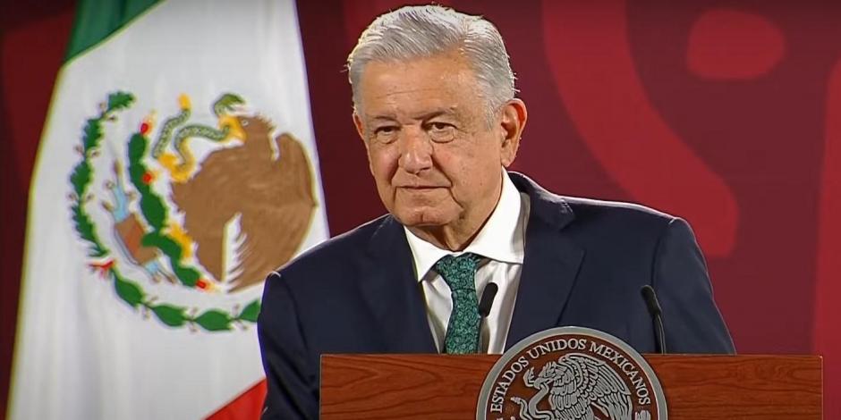 Andrés Manuel López Obrador, en Palacio Nacional.