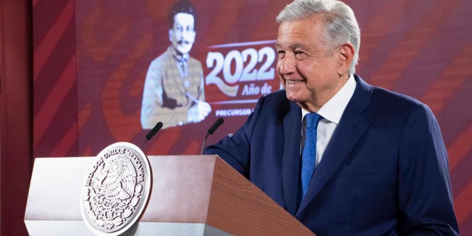 AMLO ofrece conferencia de prensa este lunes 3 de octubre de 2022, desde Palacio Nacional en la Ciudad de México.