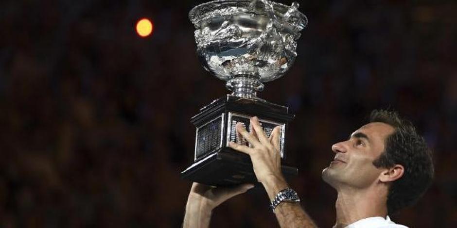 El último título de Grand Slam que cosechó Roger Federer fue el Abierto de Australia en el 2018.