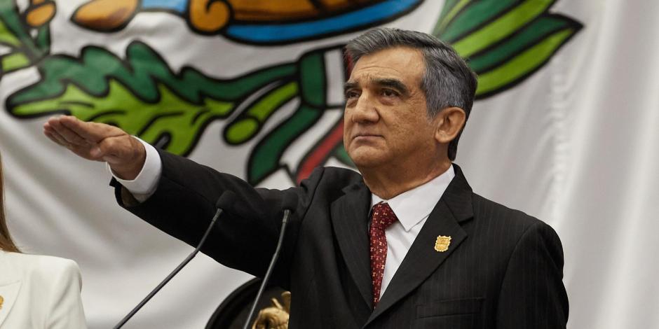 Américo Villarreal, nuevo gobernador de Tamaulipas para el periodo 2022-2028.