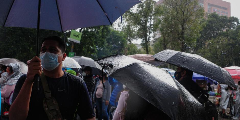 Temperaturas máximas de hasta 25 grados y lluvias ligeras se esperan este miércoles 17 de mayo en la Ciudad de México
