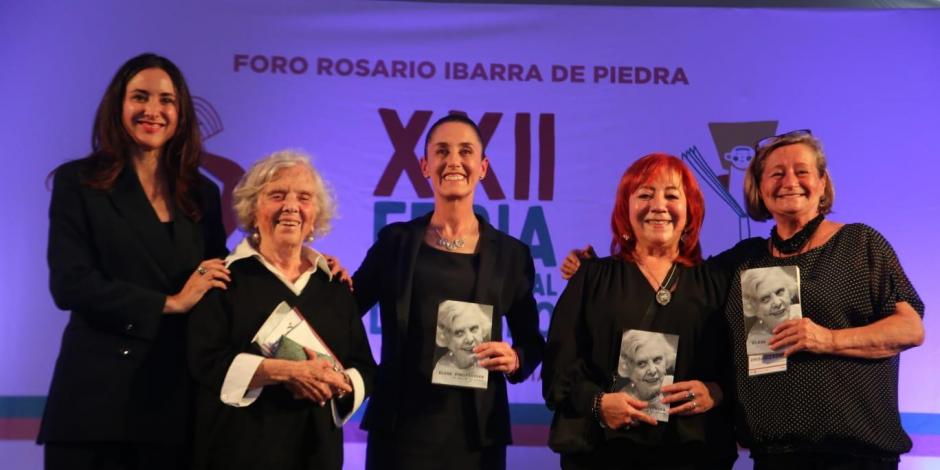 Arranca FIL en CDMX recordando a Rosario Ibarra de Piedra