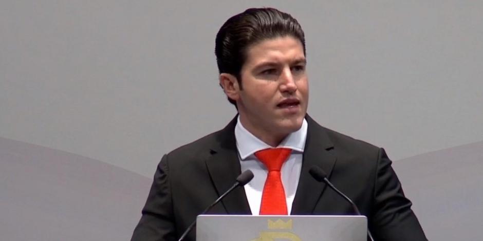 Samuel García afirma que vetará a De la Garza como fiscal.