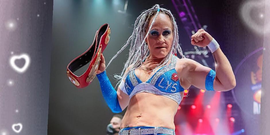 Dalys fue la primera ganadora del Campeonato Universal de Amazonas del CMLL.