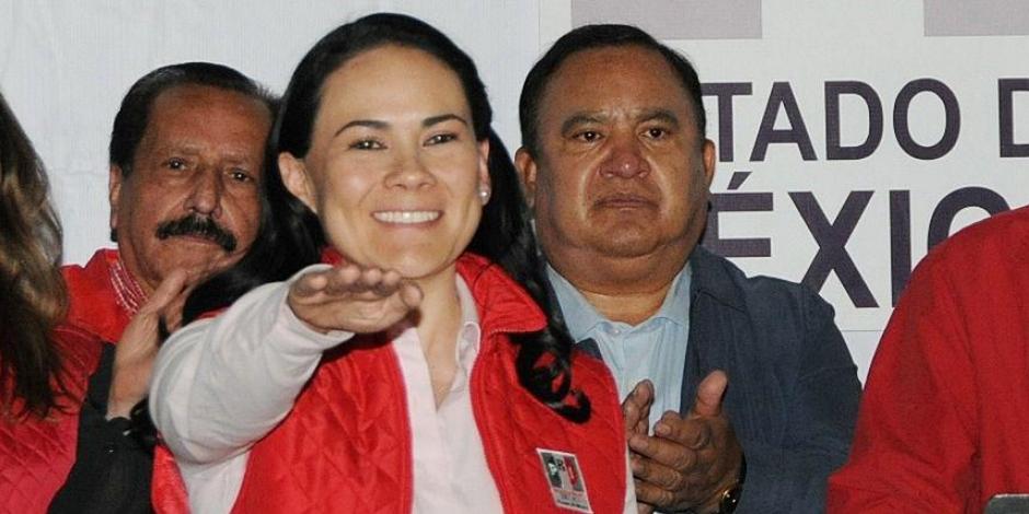 Alejandra del Moral es la candidata del PRI para competir por la gubernatura del Edomex.