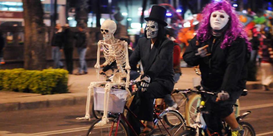 Día de Muertos en CDMX: actividades que tendrá en Paseo Nocturno en bicicleta