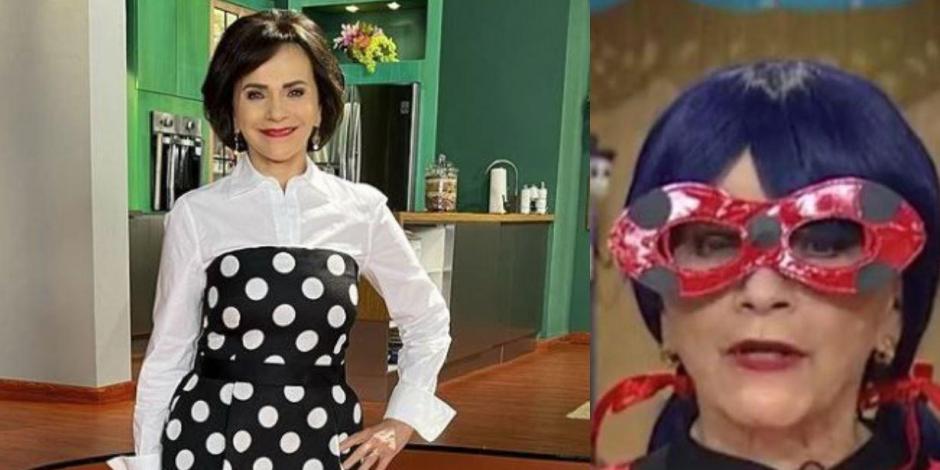 Pati Chapoy se disfrazó de Ladybug en Halloween