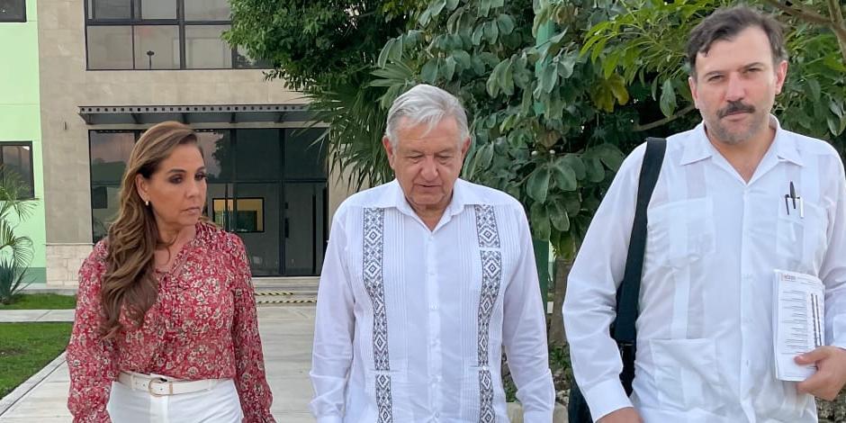 Mara Lezama agradeció al presidente López Obrador el respaldo del Gobierno de México en las tareas de transformar a la entidad