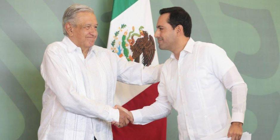 El presidente Andrés Manuel López Obrador reconoce que Mauricio Vila Dosal es mucho mejor que otros de la lista para candidatos a la presidencia