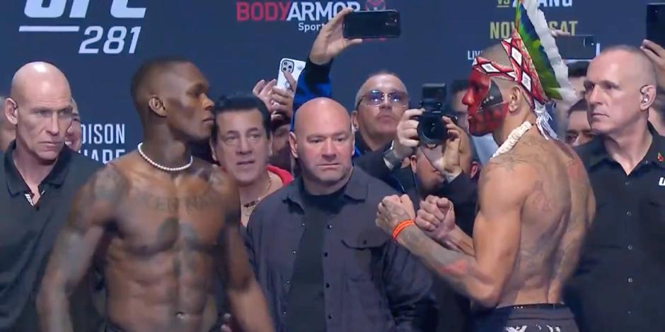 Israel Adesanya y Alex Pereira disputan el cetro de peso medio de la UFC en UFC 281