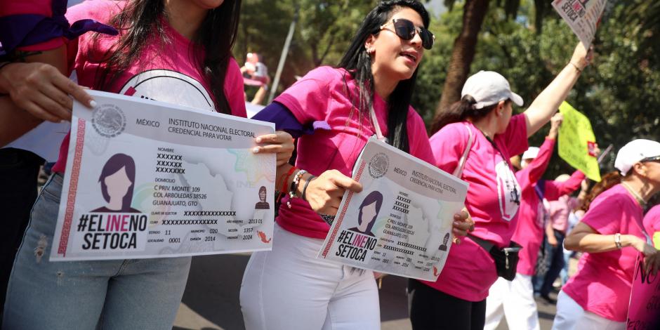 El "voto auténtico" de las y los mexicanos corre riesgo con la Reforma Electoral, advierten ONG's.