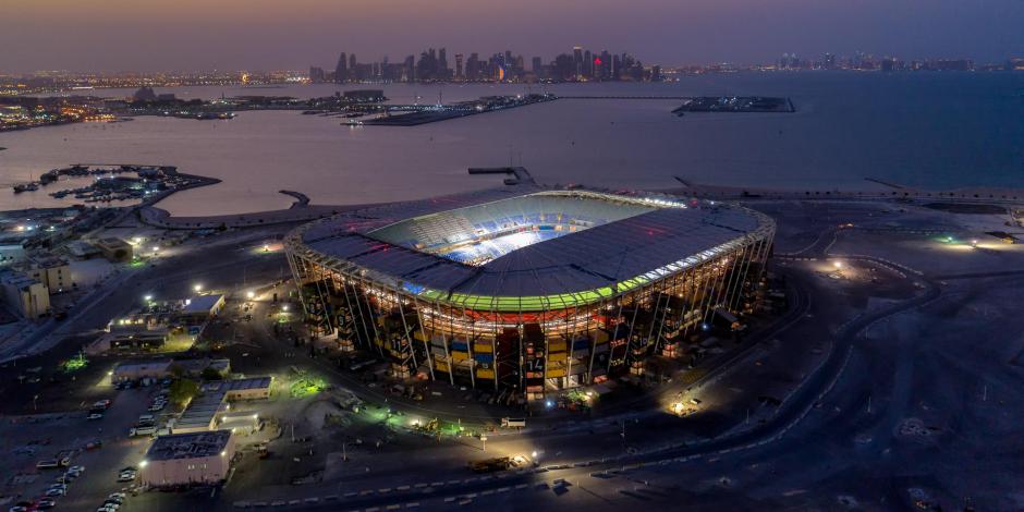 Estadio 974 en Qatar, donde se juegan partidos de la Copa del Mundo Qatar 2022.