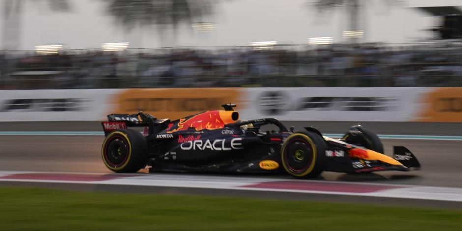 El piloto neerlandés Max Verstappen durante el Gran Premio de Abu Dhabi de Fórmula 1.