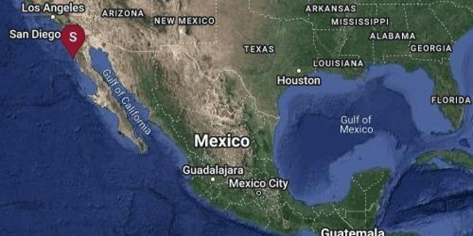 Se reporta sismo de 6.2 en Baja California