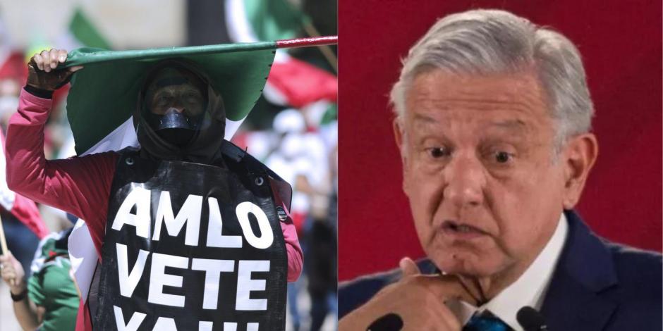 Frente Nacional Anti AMLO realiza marcha para exigir la destitución del Presidente de México este domingo 27 de noviembre