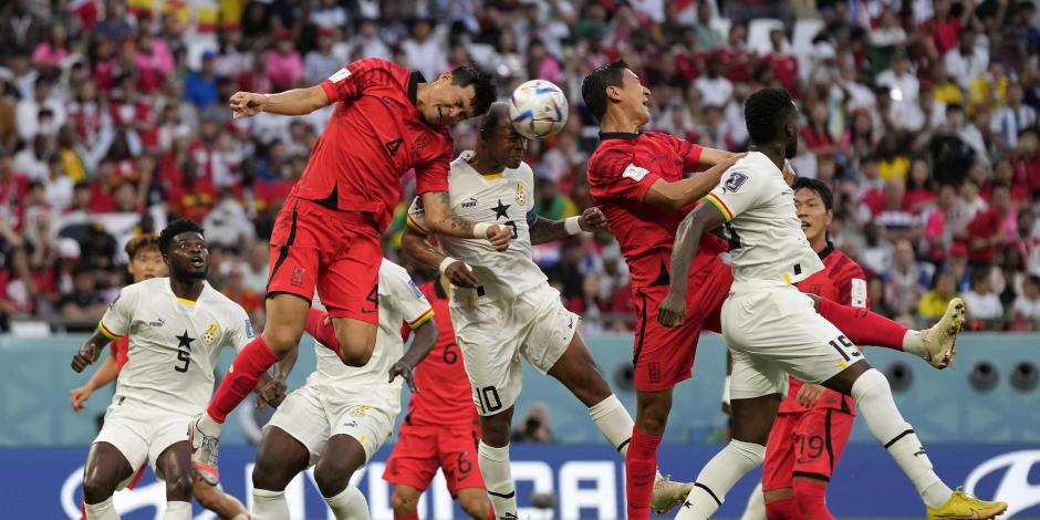 Corea del Sur y Ghana jugaron en la fase de grupos del Mundial Qatar 2022.