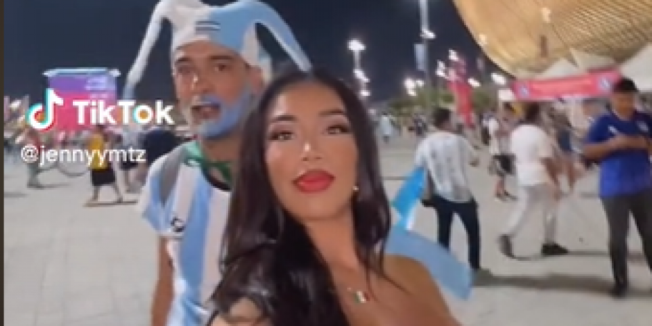 Jenny Martínez en la Copa del Mundo Qatar 2022