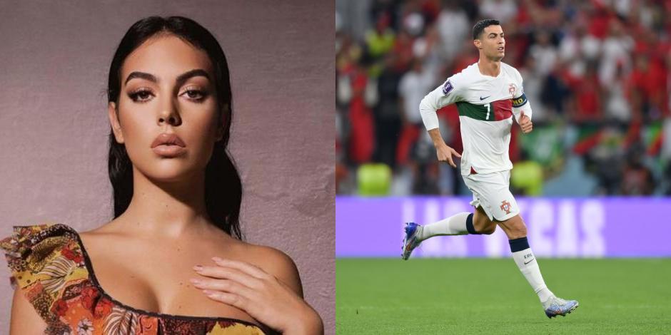 Georgina Rodríguez defendió a Cristiano Ronaldo tras la eliminación de Portugal de Qatar 2022