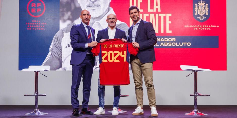 Luis de la Fuente en el nombramiento como nuevo técnico de la Selección Española.
