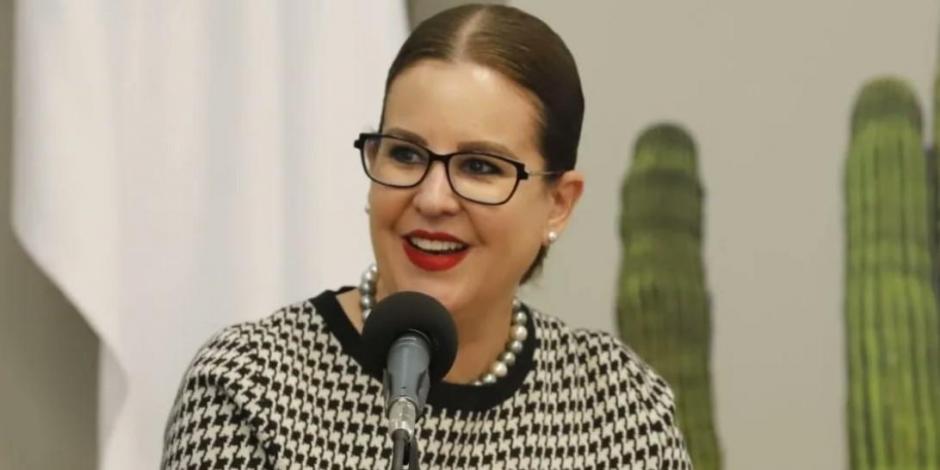 Ana Lucía Hill Mayoral presentó este jueves su renuncia a la titularidad de la Secretaría de Gobernación de Puebla.