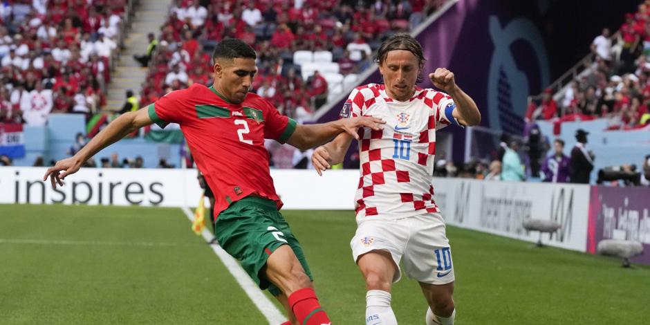 La Selección de Marruecos y la de Croacia se enfrentan en Qatar 2022