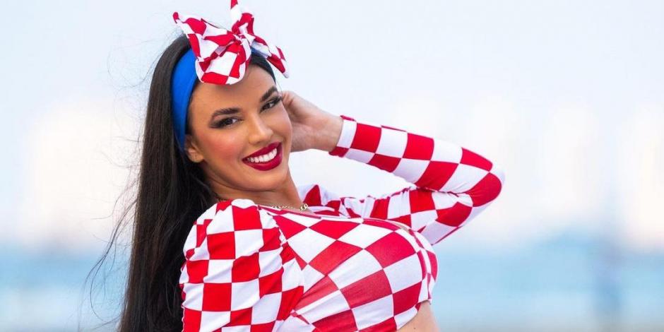 Ivana Knoll, modelo croata llamada la "novia del Mundial"