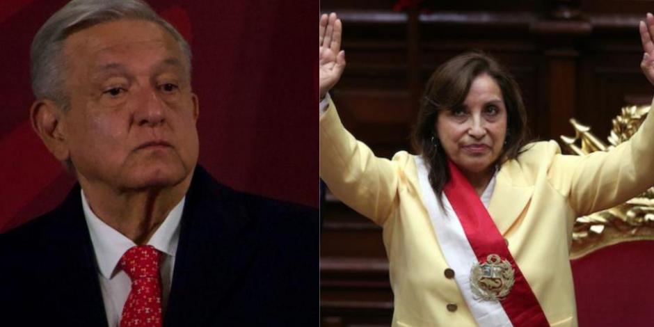 La presidenta de Perú, Dina Boluarte, acusó a su homólogo mexicano, Andrés Manuel López Obrador, de "injerencia en asuntos internos".