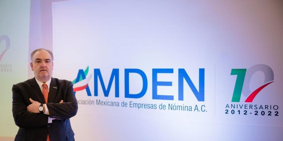 Gustavo Martin del Campo, presidente de la Asociación Mexicana de Empresas de Nómina.