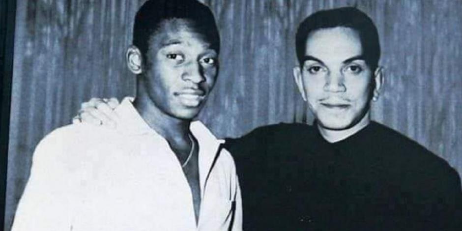 El día que Pelé y Cantinflas se conocieron (FOTO)