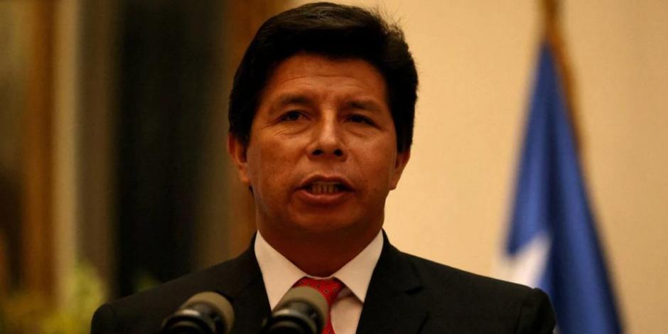 Pedro Castillo, expresidente de Perú.