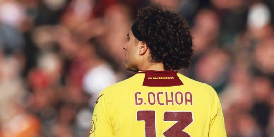 Memo Ochoa disputó su segundo compromiso oficial con el Salernitana en la Serie A.