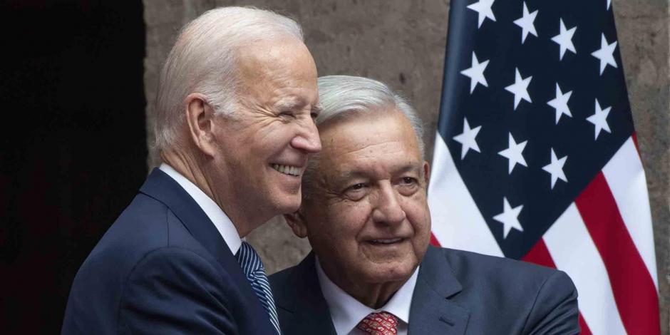 Andrés Manuel López Obrador, Presidente de México encabeza la ceremonia de bienvenida por la visita oficial del Presidente Joseph Biden, Presidente de Estados Unidos.