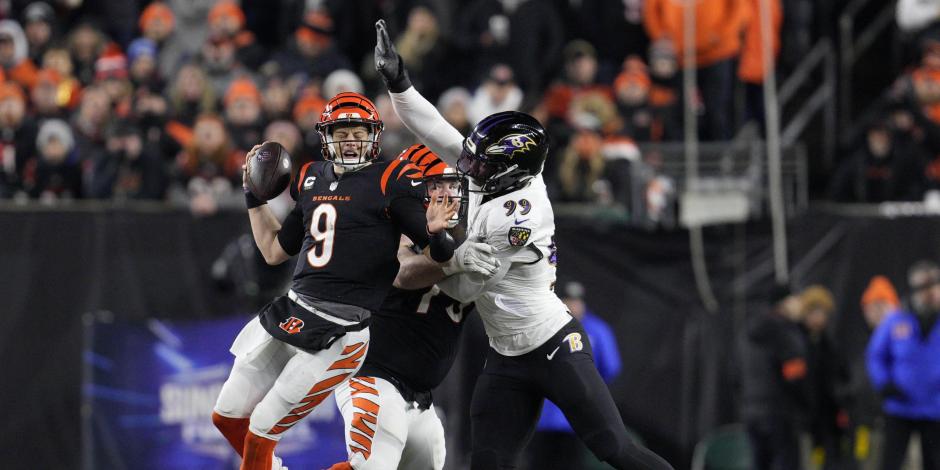 Los Cincinnati Bengals y los Baltimore Ravens chocaron en la ronda de comodines de la NFL.