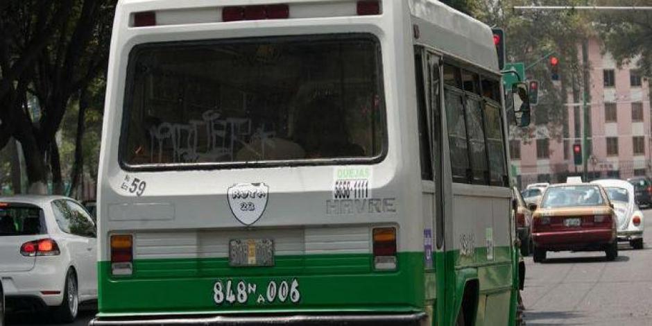Microbuseros piden conservar concesión