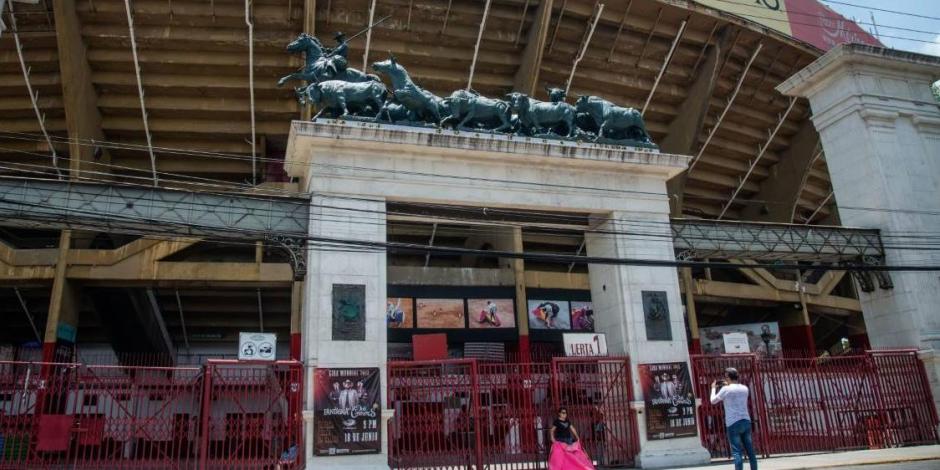 Plaza México, cuya exhibición de corridas de toros se encuentra suspendida desde hace ocho meses.