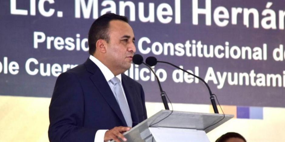 Manuel Hernández Badillo, alcalde de Tula de Allende, en Hidalgo.