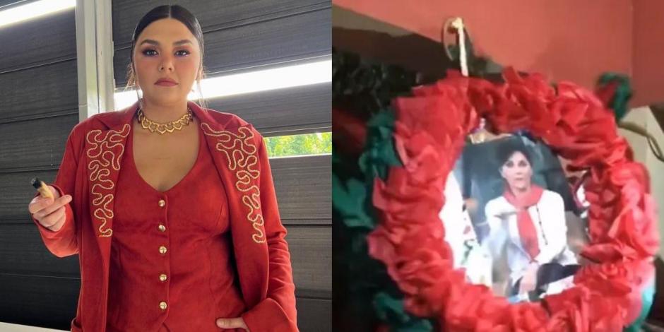 Yuridia presume cómo sus fans rompen una piñata con la foto de Pati Chapoy: "Con mucha ira"